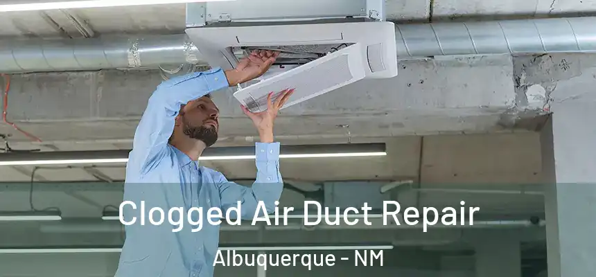 Clogged Air Duct Repair Albuquerque - NM